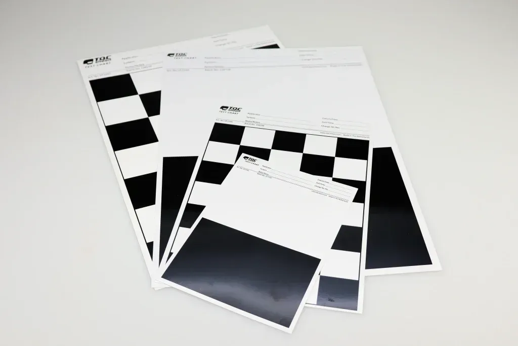 Örtücülük Kartları / Test Charts