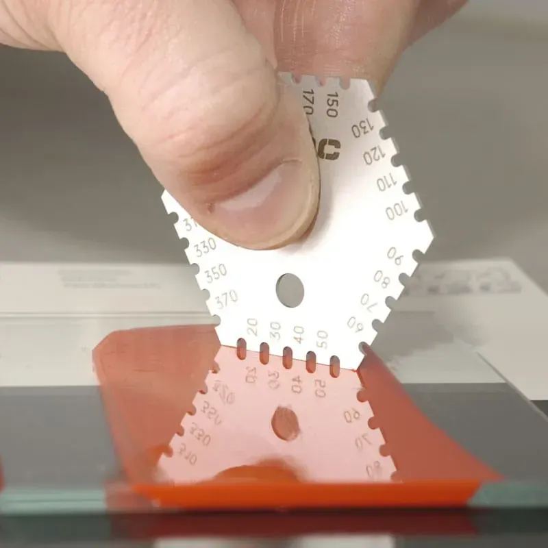 Wet Film Thickness Gauge - Stainless Steel