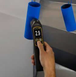 Temassız Kürlenme Öncesi Toz Baya Kalınlık Ölçüm Cihazı