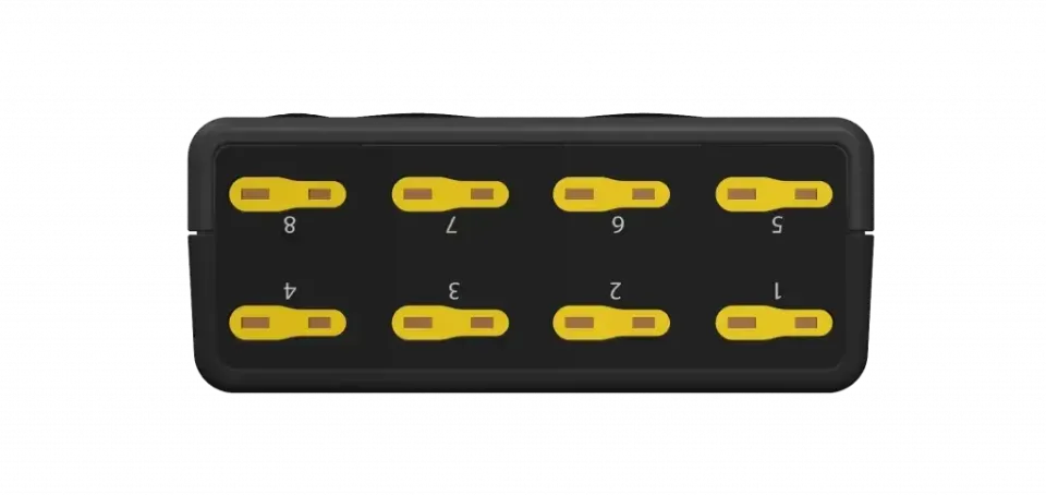 TQC Sheen CurveX 4 Fırın Kayıt Cihazı Kiti 8 Kanallı Ekransız