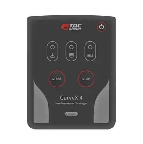 TQC Sheen CurveX 4 Fırın Kayıt Cihazı Kiti 8 Kanallı Ekransız